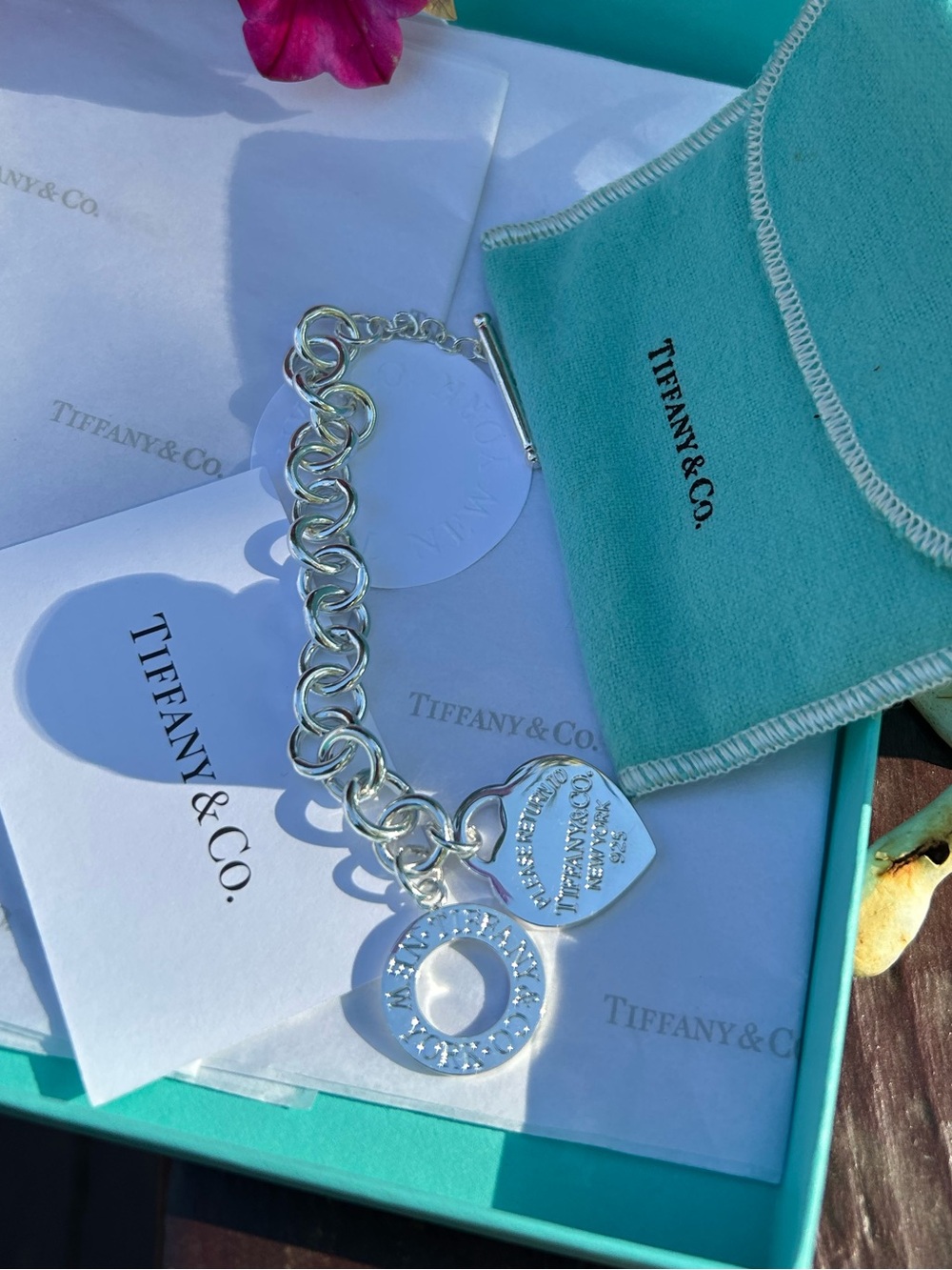 Tiffany & Co. Return to Tiffany Heart Tag Toggle Bracelet